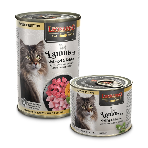 Lamm mit Geflügel & Kürbis