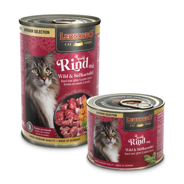 Rind mit Wild & Süßkartoffel