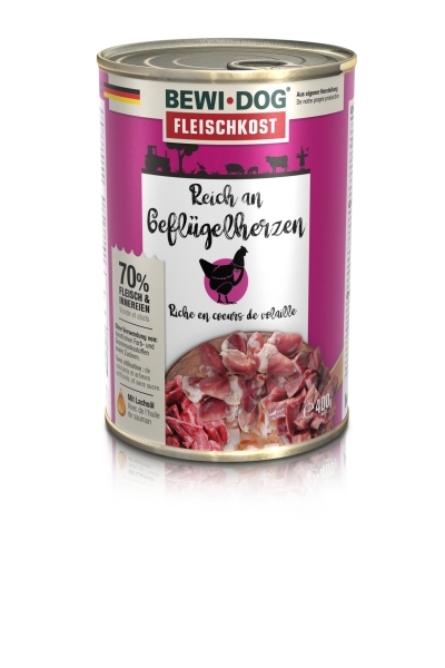 Reich an Geflügelherzen