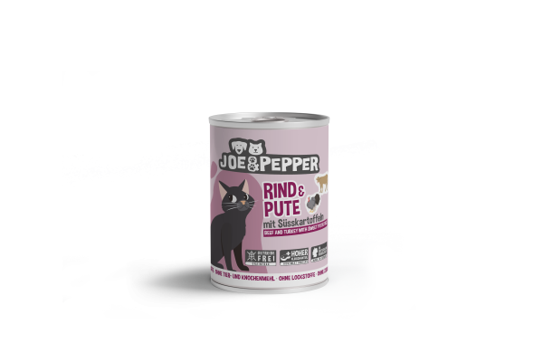 Rind & Pute mit Süßkartoffeln