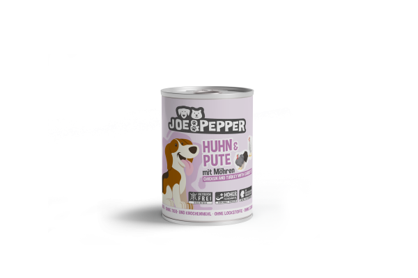 Huhn & Pute mit Möhren