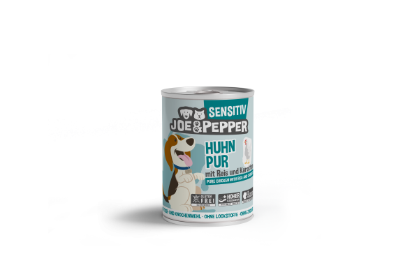 Huhn pur mit Reis und Karotten