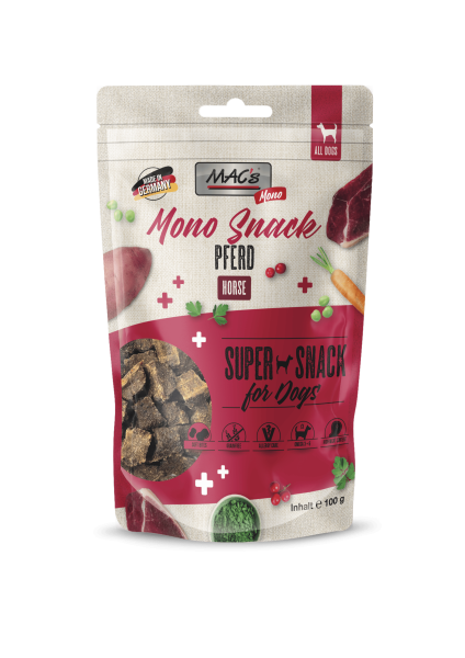 Mono Snack Frisches Pferd 100g