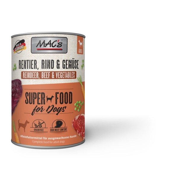 Rendier, rundvlees & groenten