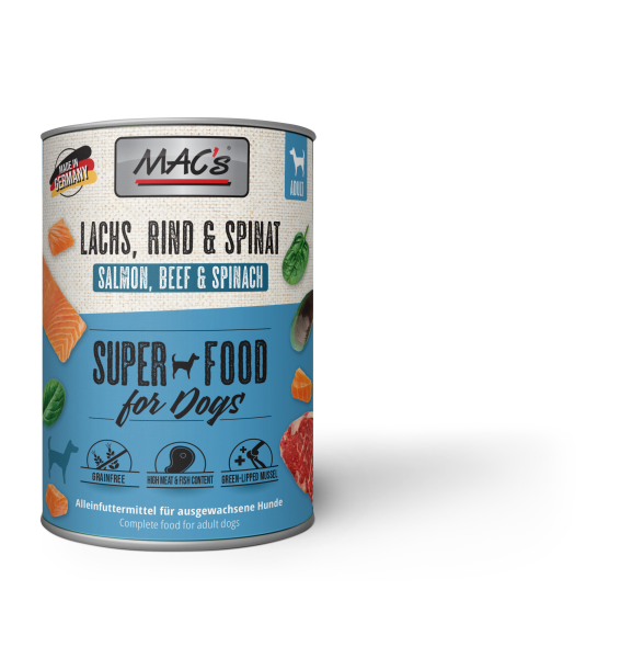 Lachs, Rind & Spinat