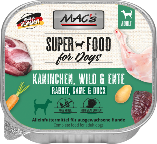 Kaninchen, Wild & Ente