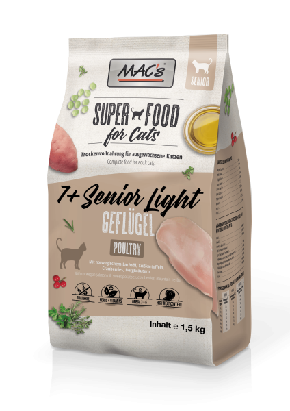 7+ Senior Light Geflügel