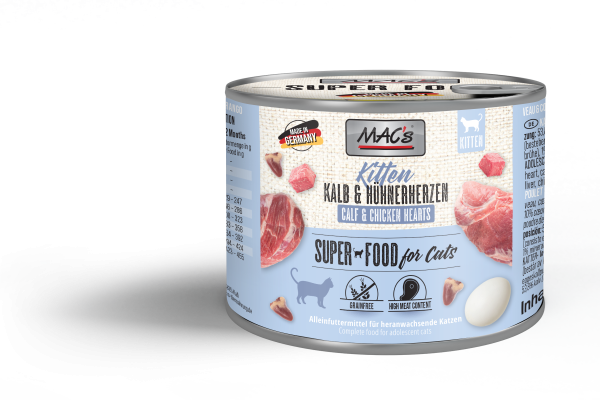 Kitten Kalf & Kippenhartjes