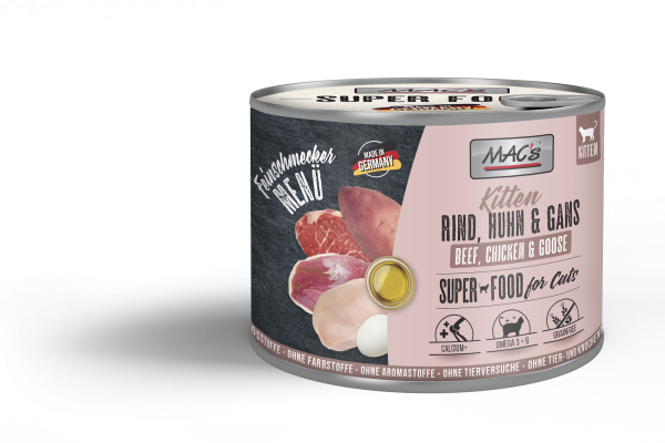 Kitten Rind, Huhn & Gans