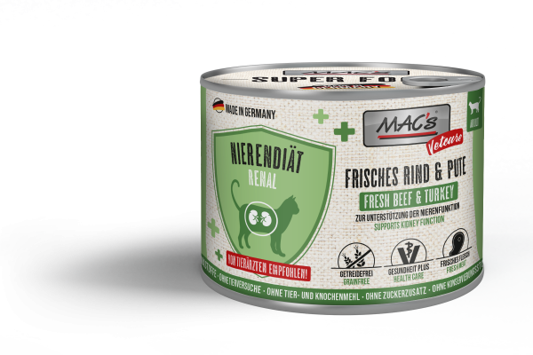 Nierdieet vers rundvlees & kalkoen