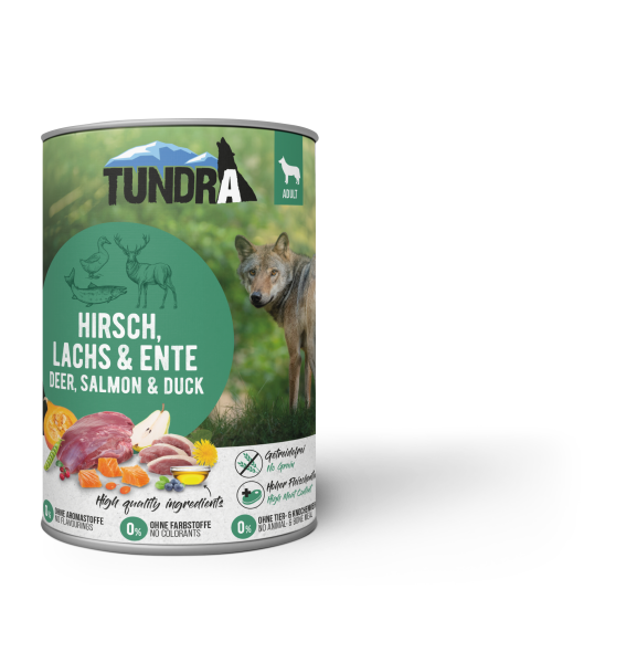 Hirsch, Lachs & Ente