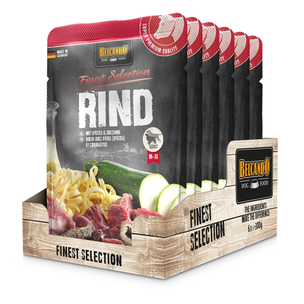 Rind mit Spätzle & Zucchini