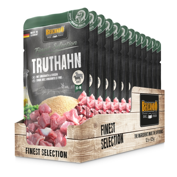 Truthahn mit Amaranth & Erbsen