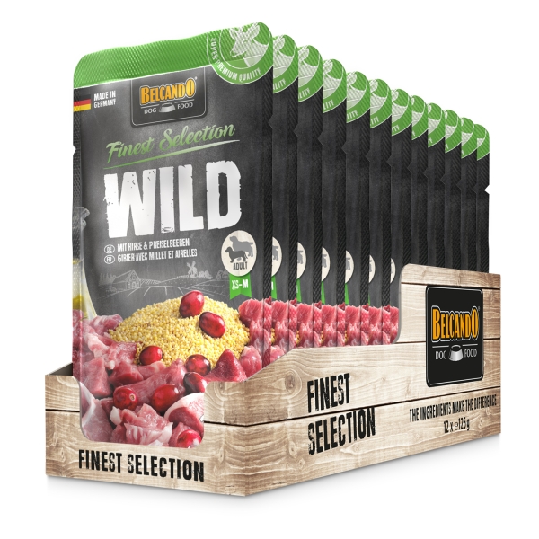 Wild mit Hirse & Preiselbeeren