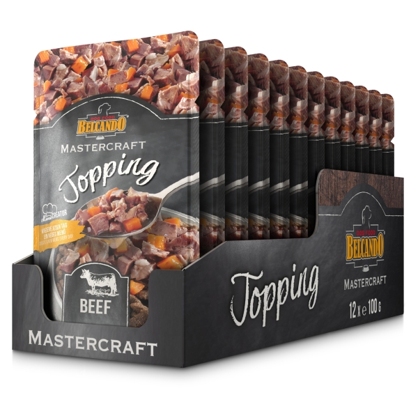 Topping Beef Rind mit Karotten 12x100g