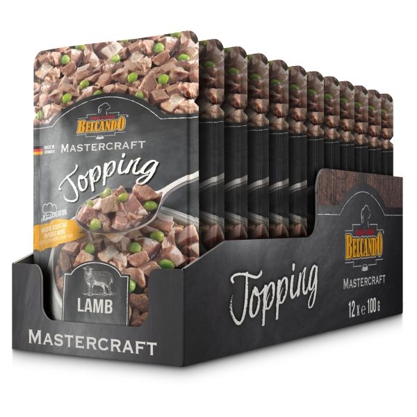 Topping Lamb Lamm mit Erbsen 12x100g