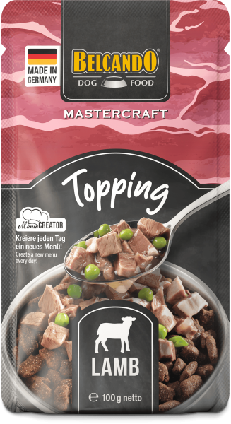Topping Lamb Lamm mit Erbsen 12x100g