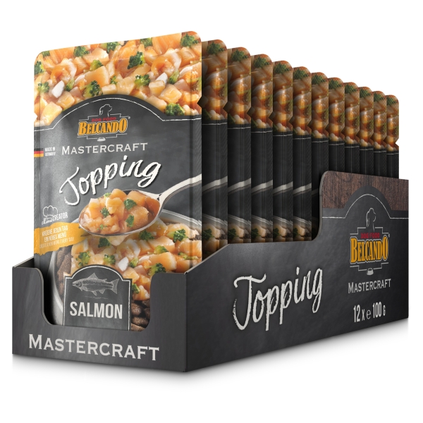 Topping Salmon Lachs mit Brokkoli 12x100g