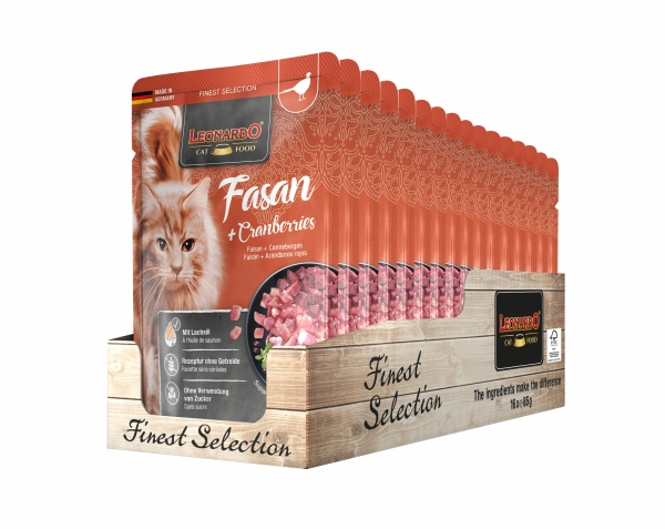 Fazant + veenbessen 16 x 85g