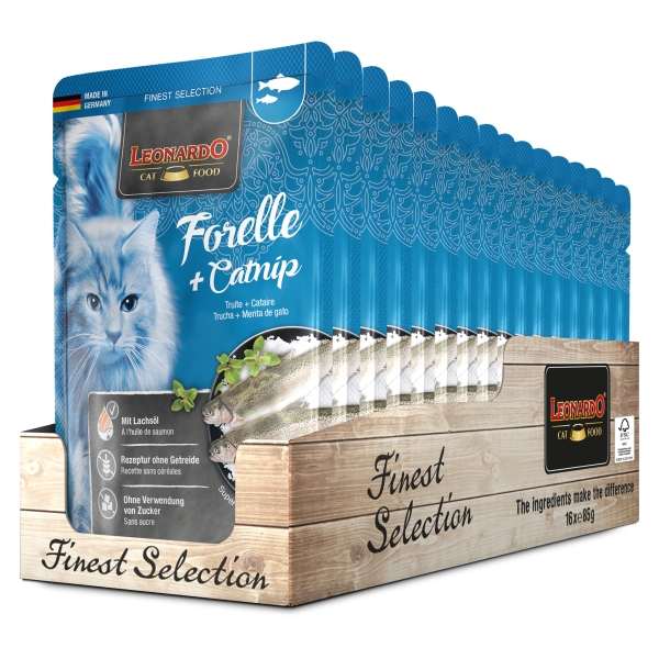 Forel + Kattenkruid 16 x 85g