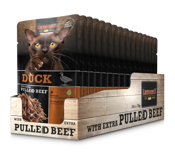 Duck with extra Pulled Beef 16 x 70g
