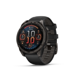 fenix 8 47mm, AMOLED, Sapphire, Schwarz/Titan