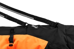 Glacier jacket 2.0 noir/orange
