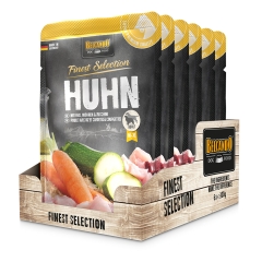 Huhn mit Reis, Möhren & Zucchini